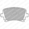 VW 1KO698451B Brake Pad Set, disc brake
